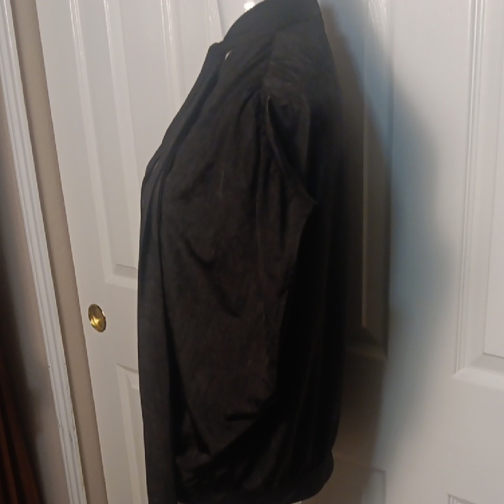 Zara Black Sleeveless Tie-Neck Blouse - Picture 5 of 9